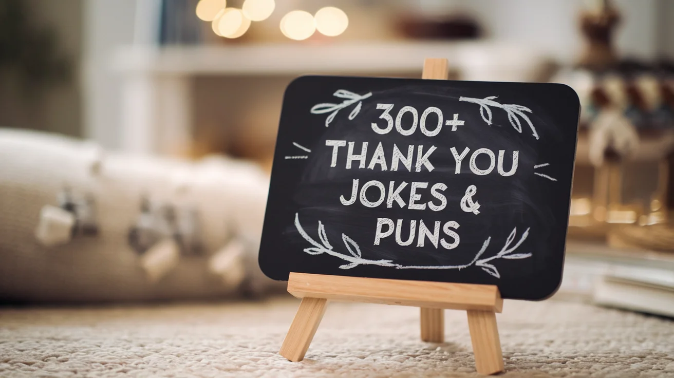 Thank You Jokes & Puns