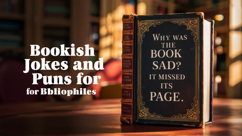 Bookish Jokes and Puns for Bibliophiles