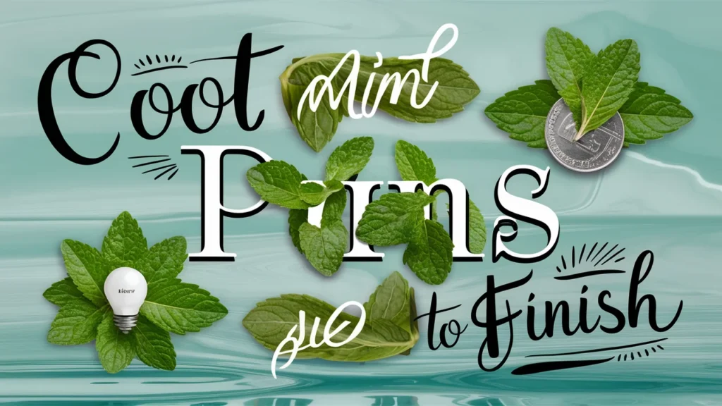 Cool Mint Puns to Finish