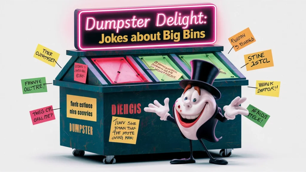 Dumpster Delight: Jokes About Big Bins