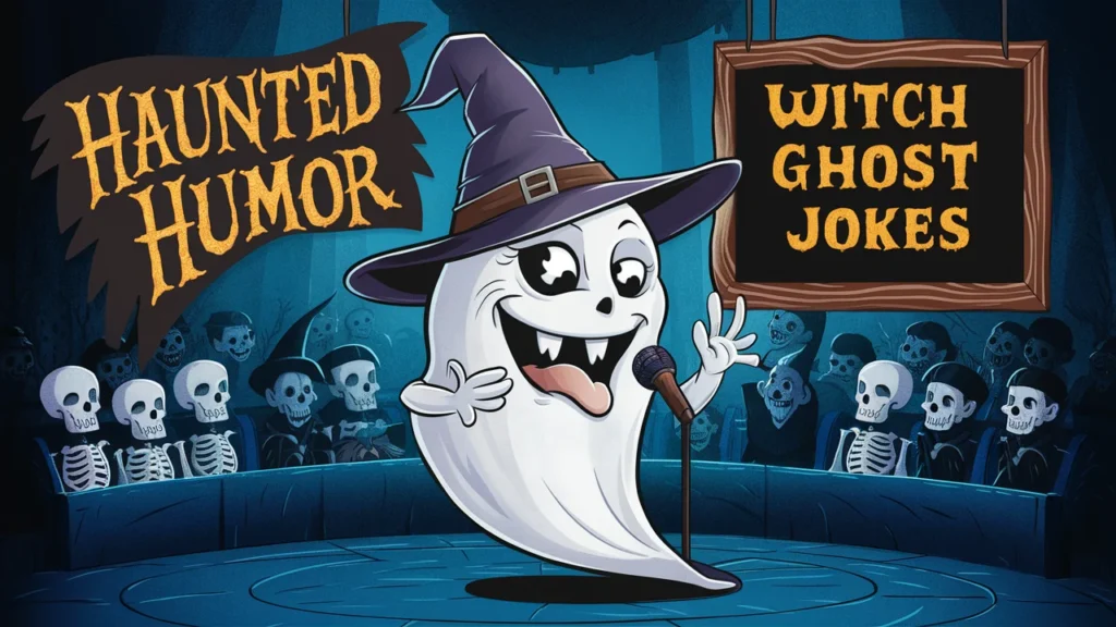 Haunted Humor: Witch Ghost Jokes