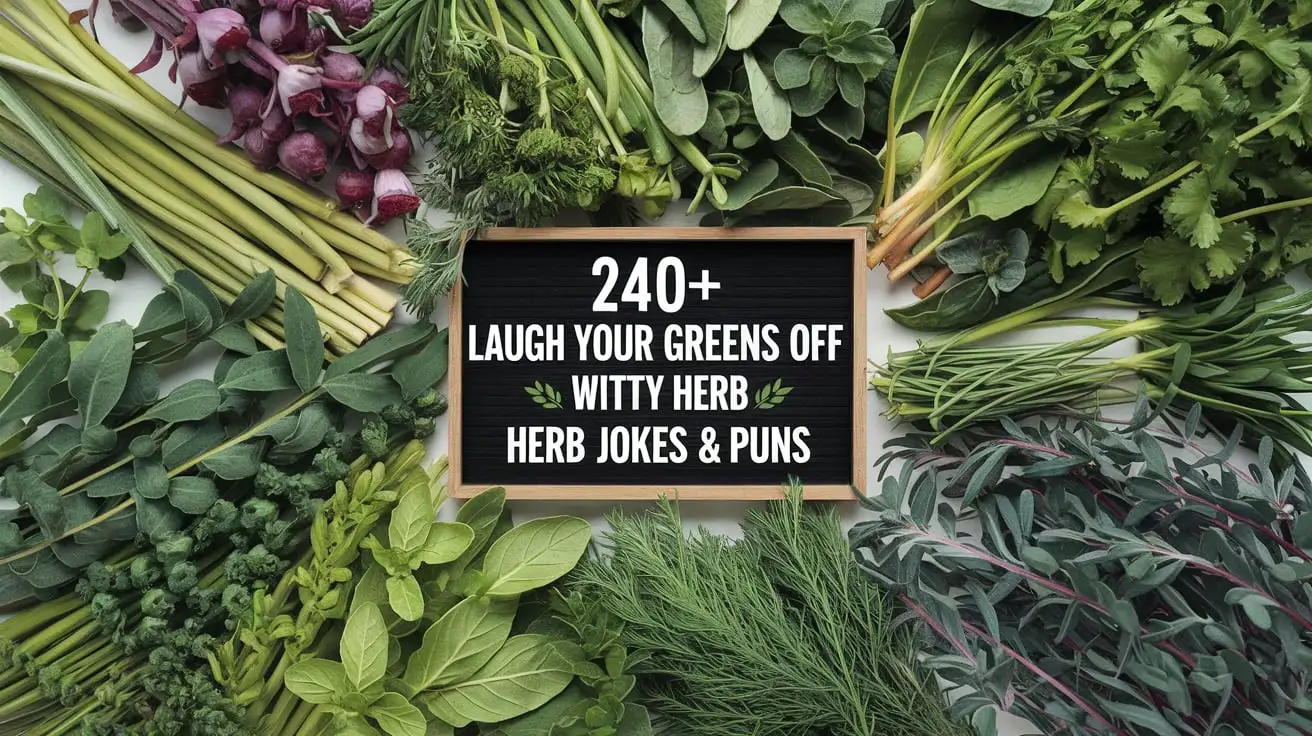 Laugh Your Greens Off Witty Herb Jokes & Puns