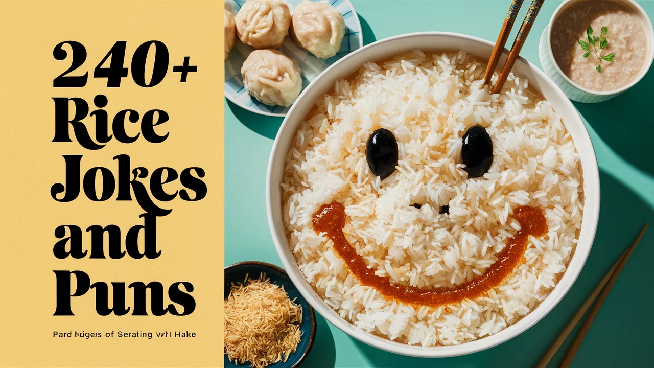 Rice Jokes and Puns