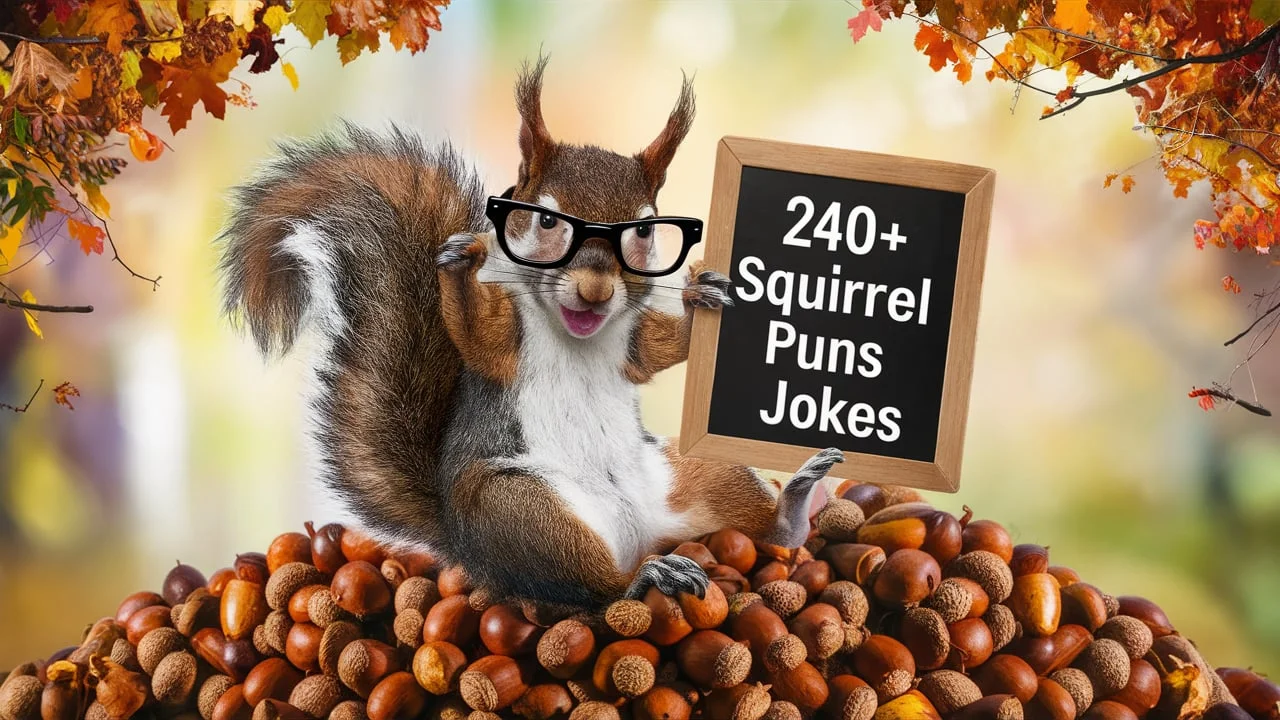 Squirrel Puns And Jokes