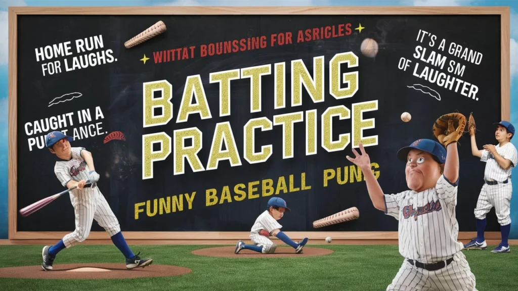 Batting Practice: Funny Baseball Puns