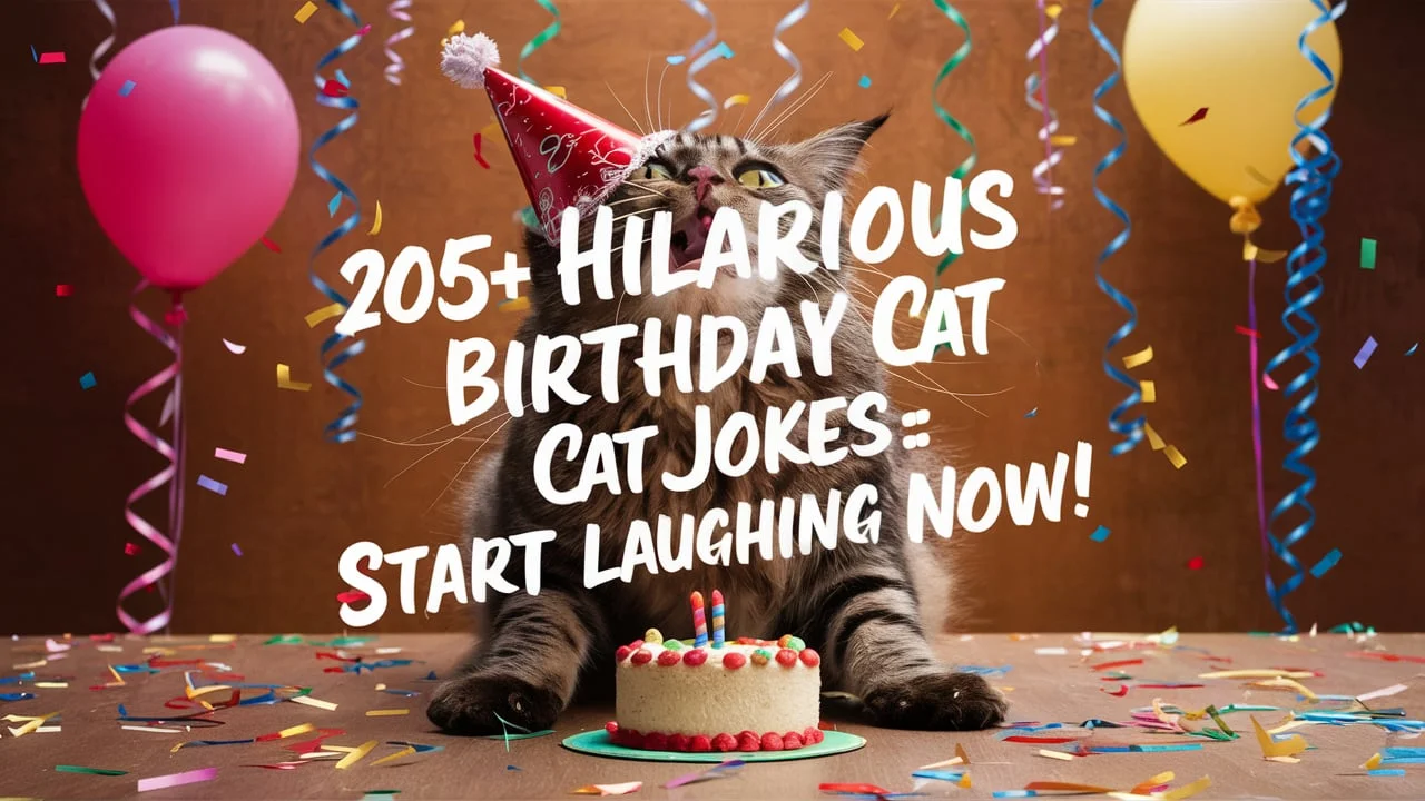 Hilarious Birthday Cat Jokes: Start Laughing Now!