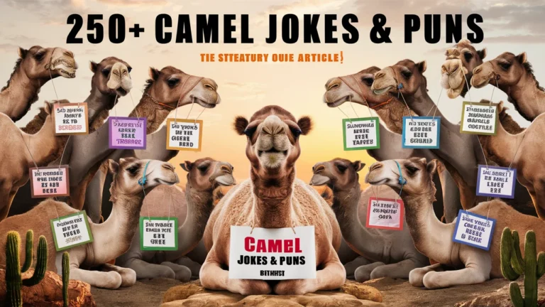 Camel Jokes & Puns