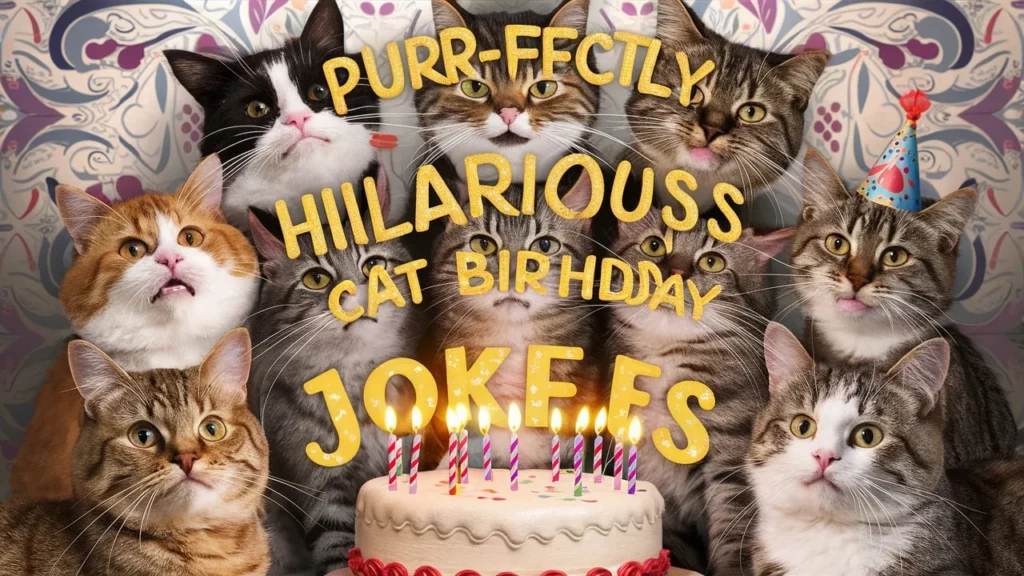 Purr-fectly Hilarious Cat Birthday Jokes