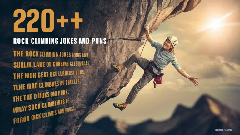 Rock Climbing Jokes and Puns