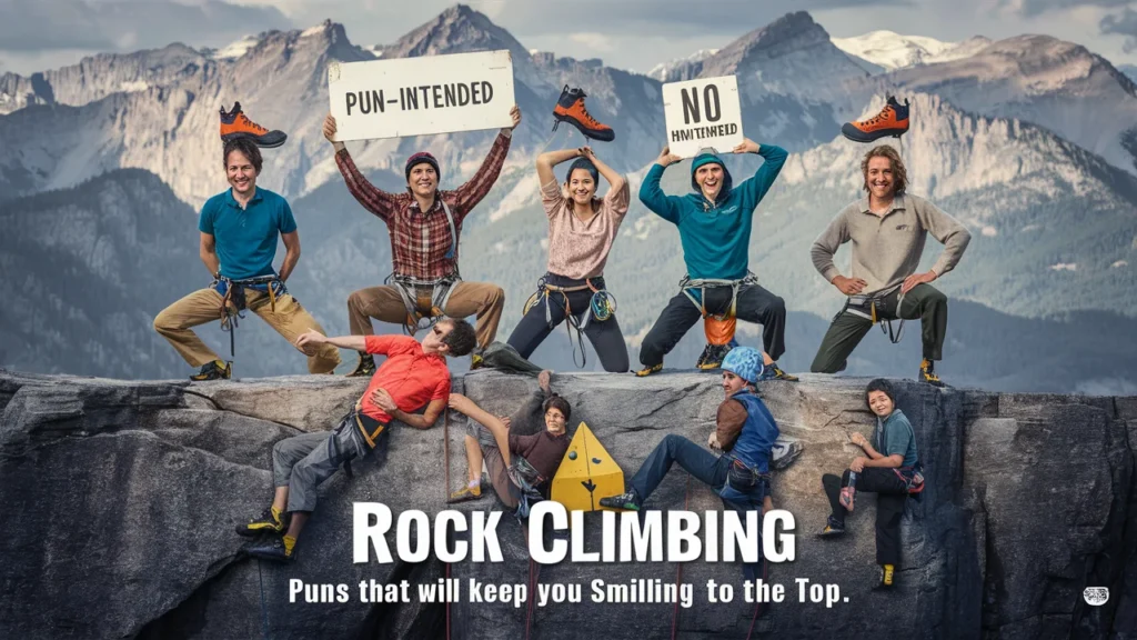 Rock Climbing Puns That Will Keep You Smiling to the Top