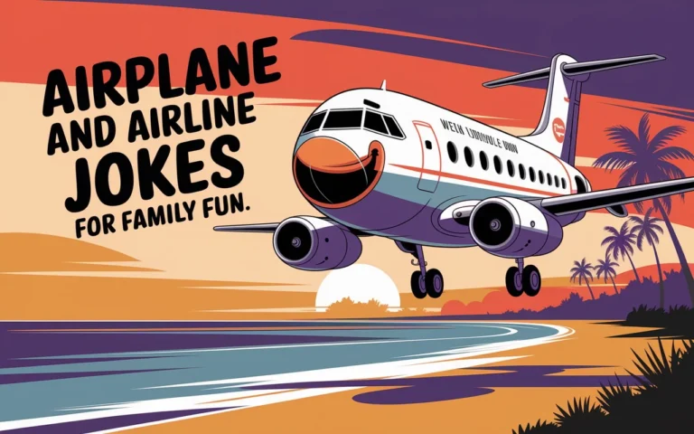 Airplane & Airline Jokes for Family Fun