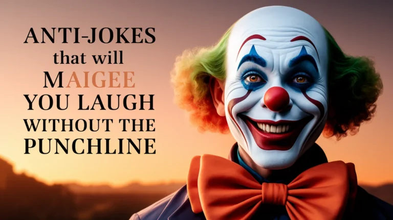 Anti Jokes That Will Make You Laugh Without the Punchline