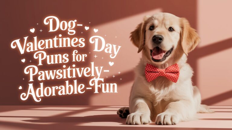 Dog Valentine’s Day Puns for Pawsitively Adorable Fun
