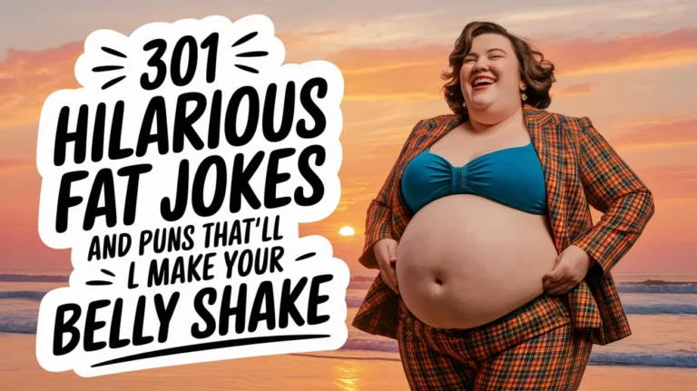 Hilarious Fat Jokes & Puns That’ll Make Your Belly Shake