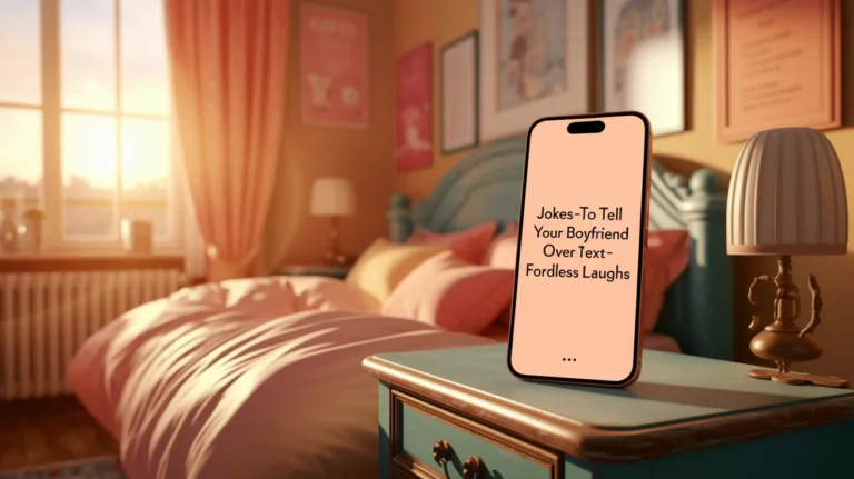 Jokes To Tell Your Boyfriend Over Text for Endless Laughs
