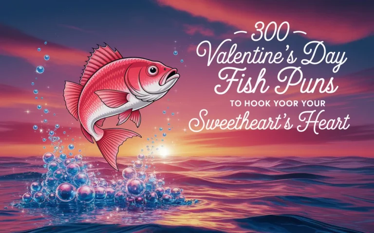 Valentine’s Day Fish Puns to Hook Your Sweetheart’s Heart