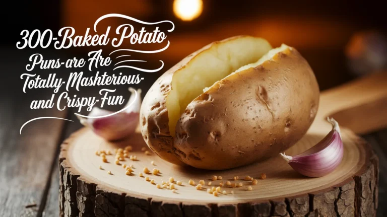 Baked Potato Puns That Are Totally Mashterious and Crispy Fun