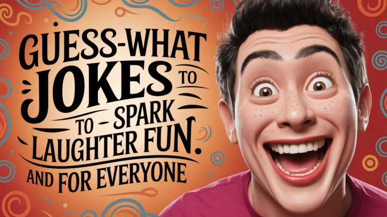 Guess What Jokes to Spark Laughter and Fun for Everyone