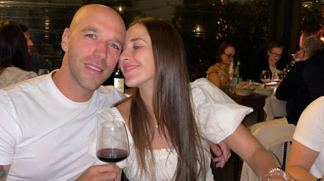 Belinda Benčič Husband